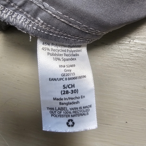 George Charcoal Gray Pullon Shorts Small - Picture 6 of 6